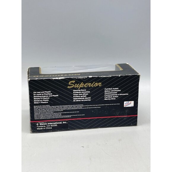 Maisto Motorized Superior Die Cast Opening Doors Pull Back Action Product READ - Picture 4 of 6